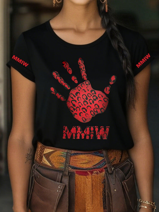 Women's MMIW casual t-shirts