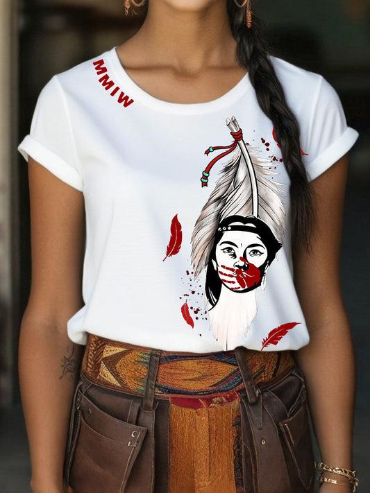 Women's MMIW casual t-shirts