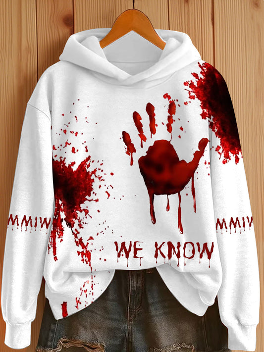 Women's we know MMIW hoodie