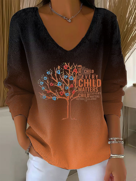 Women's Every Child Matters Printed Casual Top