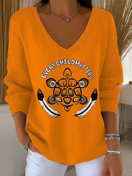 Women's Every Child Matters Printed Casual Top