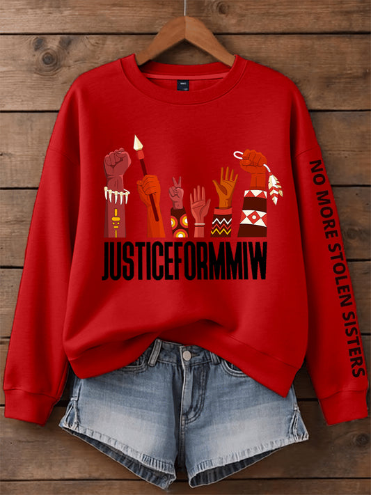 Women's MMIW Print Sweatshirt