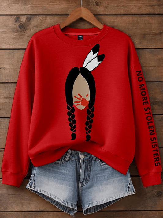 Women's MMIW Print Sweatshirt