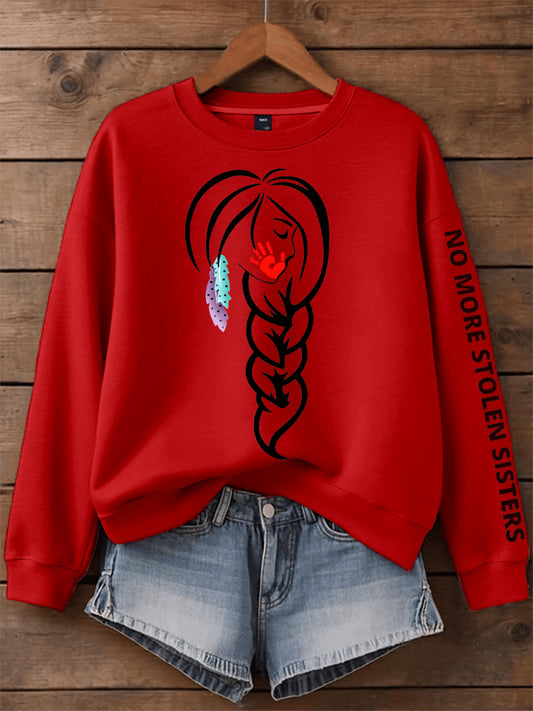 Women's MMIW Print Sweatshirt