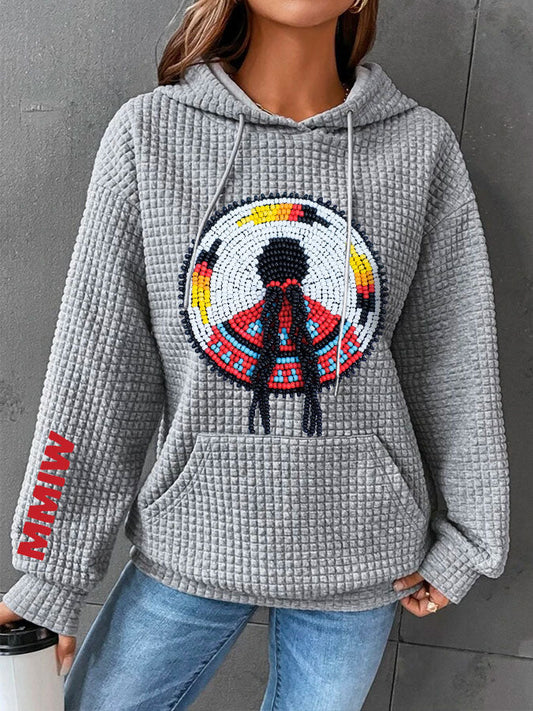 Women's MMIW Waffle Hoodie