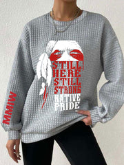 Women's MMIW Waffle Sweatshirts