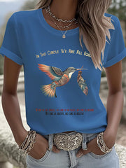 Women's in the circle we are all equal T-shirts