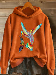 Women's "Orange Shirt Day" Printed Hooded Sweatshirt