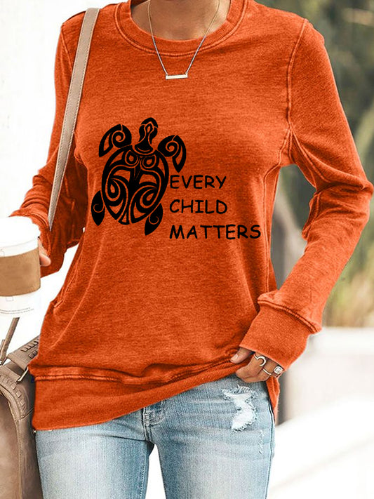 Women's Every Child Matters Print Sweatshirt