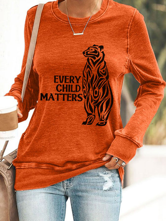 Women's Every Child Matters Print Sweatshirt