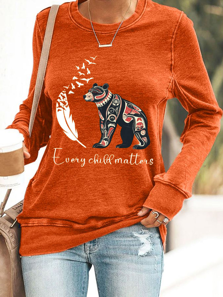 Women's Every Child Matters Print Sweatshirt