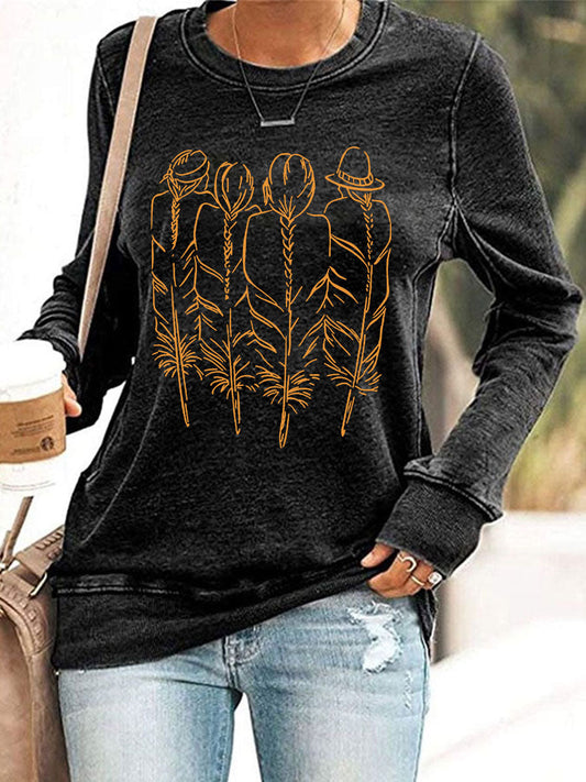 Women's orange shirt indigenous sweatshirts
