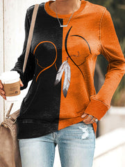 Women's orange shirt indigenous sweatshirts