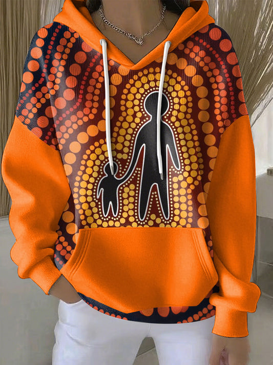 Women's orange shirt day hoodies