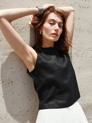 Women's Linen Vest (Two Ways to Wear)
