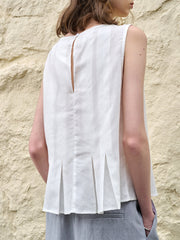 Women's Linen Casual Breathable Sleeveless Shirt