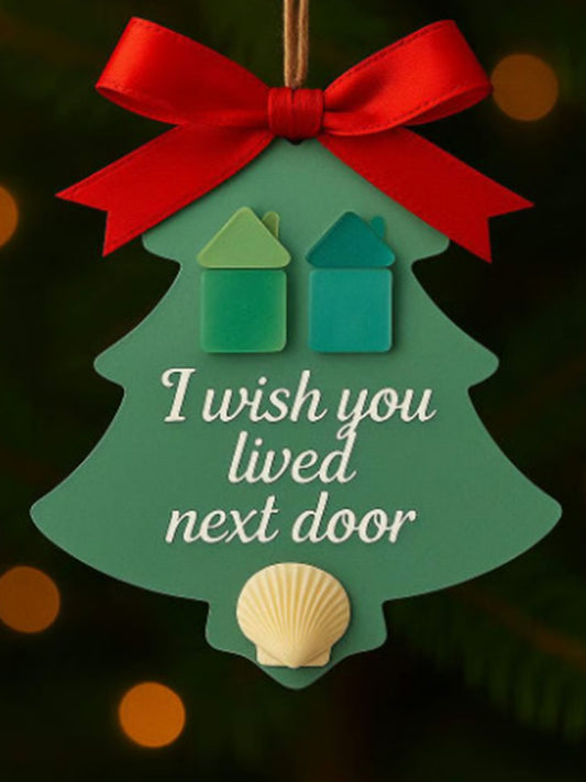 Christmas Tree Friendship Ornament