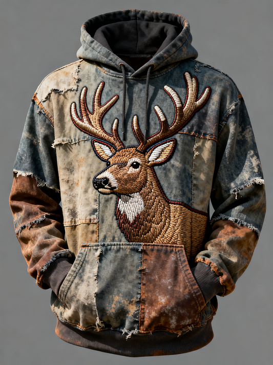 Men's Canada Print Casual Hoodie