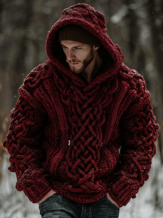 Men's Christmas-style Viking Sweater