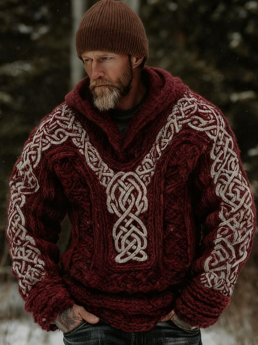 Men's Christmas-style Viking Sweater