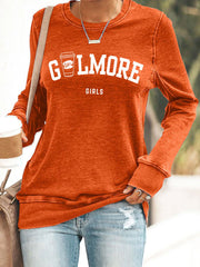 Women's coffee cup autumn girl sweatshirts