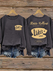 Women's Luke’s Diner Stars Hollow, Connecticut Sweatshirts