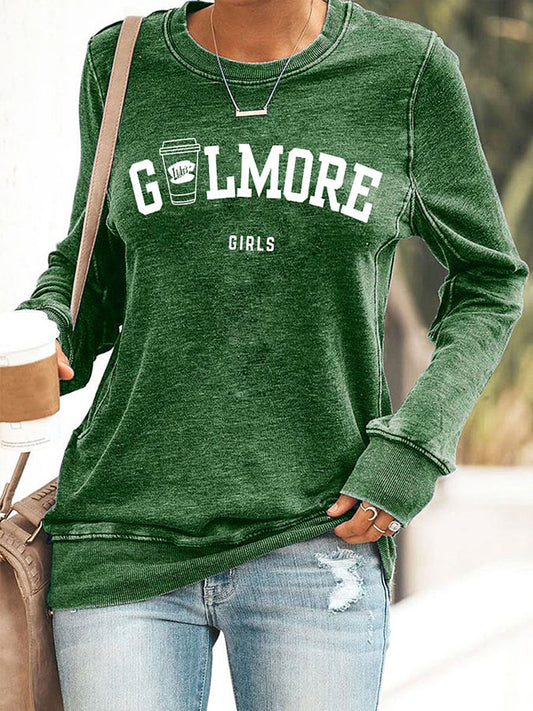 Women's coffee cup autumn girl sweatshirts