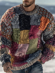 Men's Geometric Art Sweater