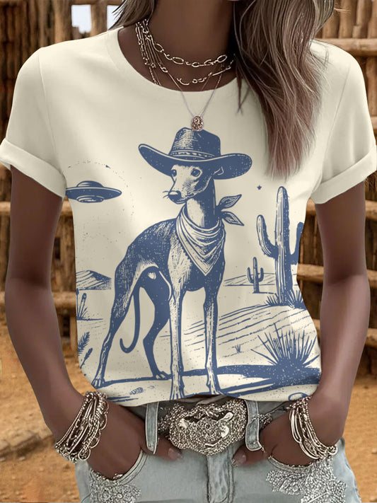 Women's Western Greyhound T-shirts
