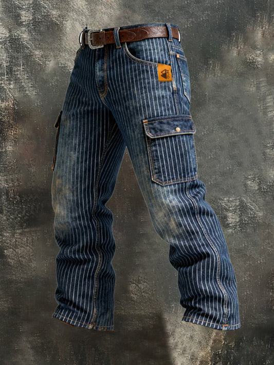 Men's Retro Outdoor Work Pants