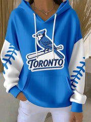 Women's Baseball Hoodie