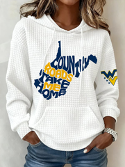 Women's Country Roads Take Me Home Lrge-sized Hooded