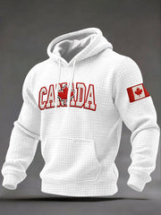 Men's CANADA Printed Casual Hoodie