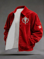 Men's CANADA Printed Casual Jacket