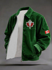 Men's CANADA Printed Casual Jacket