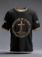 Men's rooted in christ T-Shirts