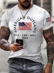 Men's USA Soccer Short-sleeved T-shirt