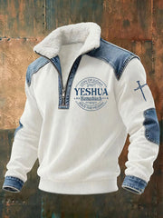 Men's Yeshua Printed Casual Top