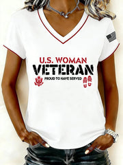 Women's V-neck T-shirts