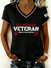 Women's V-neck T-shirts