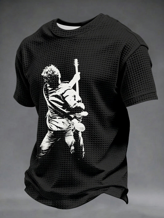 Men's American Artist Inspired Waffle Short Sleeve