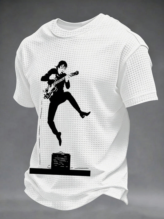 Men's American Artist Inspired Waffle Short Sleeve