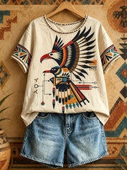 Women's Native Eagle Art Tops