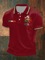 Men's Sicilia Trinacria Shirt