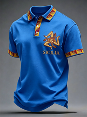 Men's Sicilia Trinacria Shirt