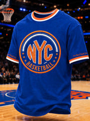 Men's Gift For Basketball Fans Print Casual Tee