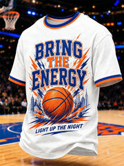 Men's GO NEW YORK GO! Gift For Basketball Fans Print Casual Tee