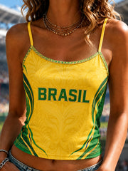 Women's Gift For Football Fans Print Casual Camisole