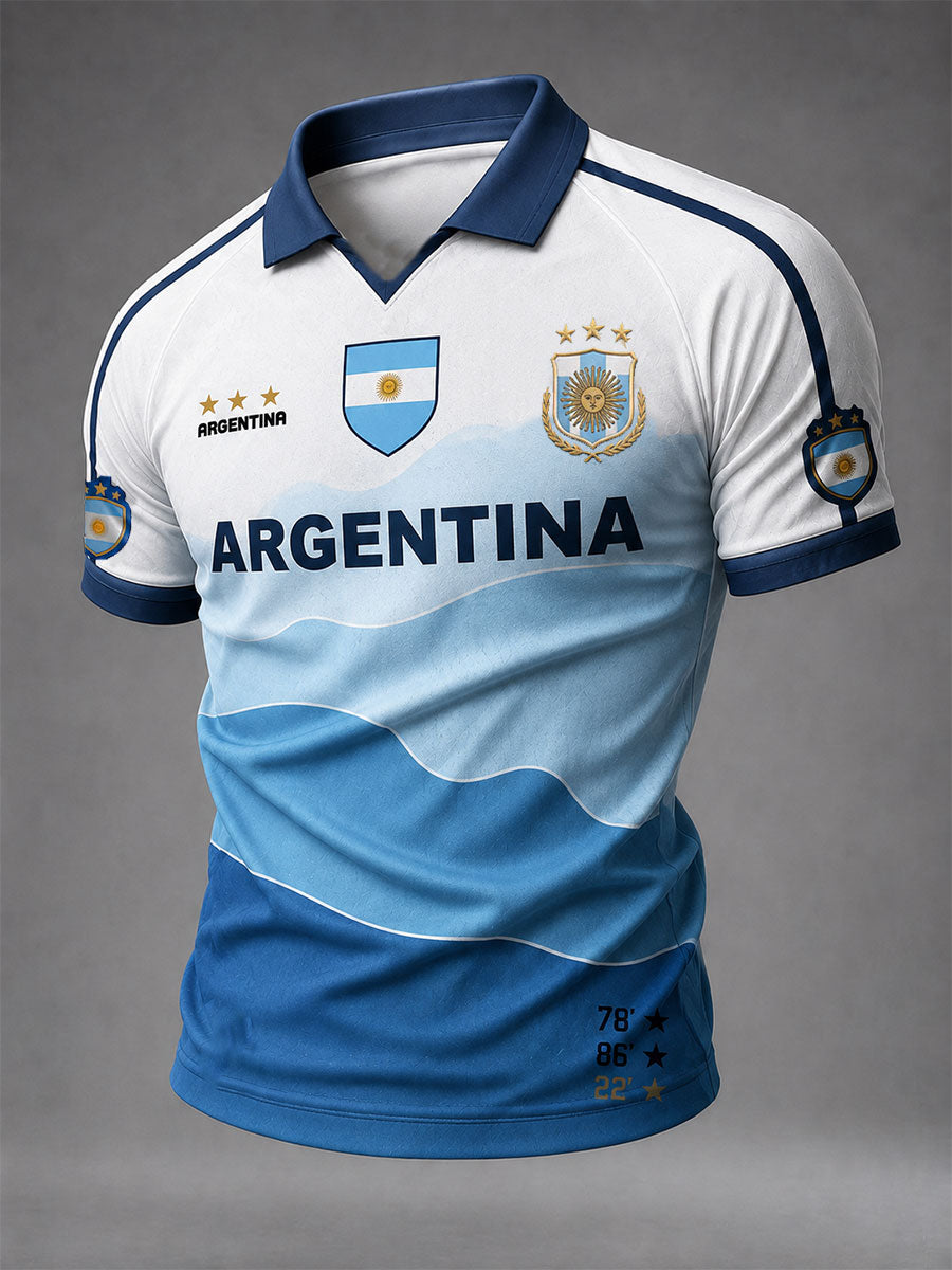 Men's Argentina Football T-shirt