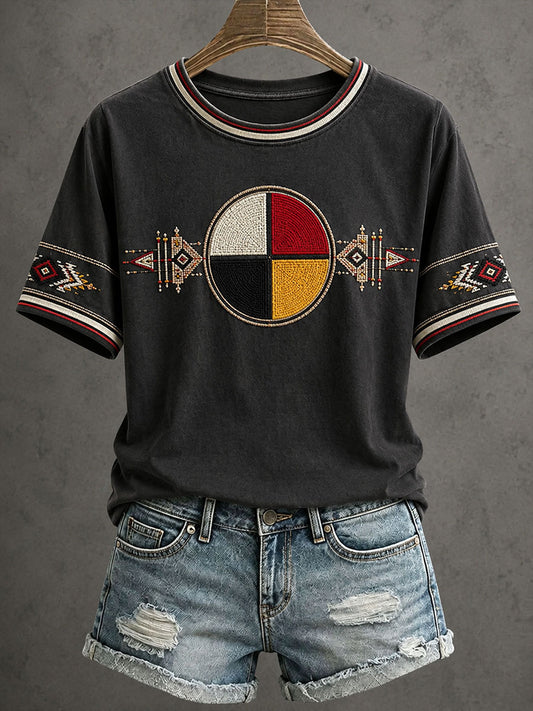 Women's Indigenous Art T-Shirt